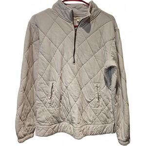 Maurices XS Lavendar Quilted  2 Front Pockets Easy Fit 1/4 Zip Jacket